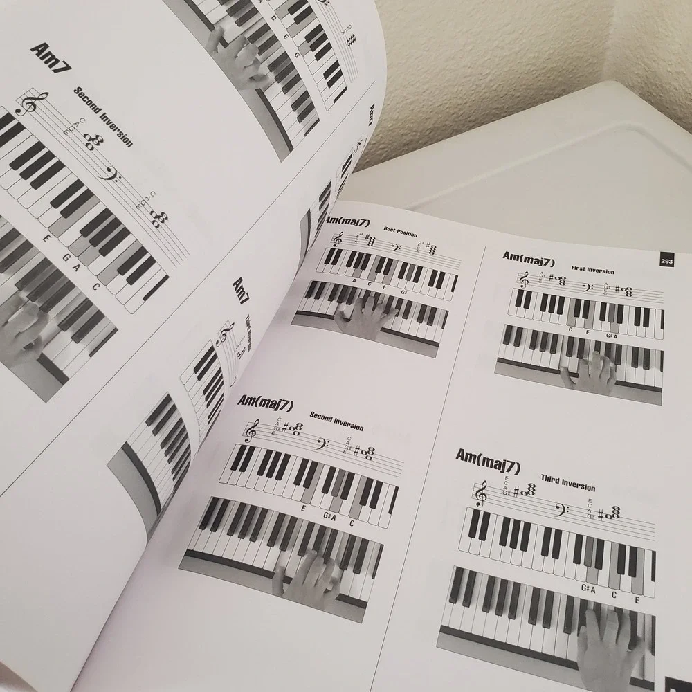 Hal Leonard Picture Chord Encyclopedia Over 1,600 Keyboard Chords Book